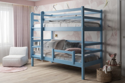 Кровать двухъярусная Слип-2 синяя