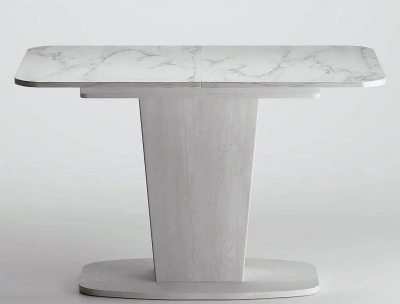 Стол обеденный Осло 117 со стеклом раскладной