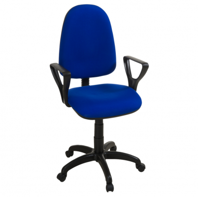 Кресло офисное Престиж синие
